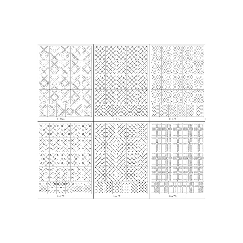 Grid Guide Stickers - Scottish Diagonal Mesh Cute Classic Style Patterns Self-adhesive Reusable Gel Airbrush Nail Stencils Decals Templates Supplies Vinyl for beginners easy DIY Manicure