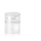Stamper for Beginner - Low Tack Low Elastic 40mm Wider Lager Silicone with Cap, Transparent Visible Body, No Misplacement for Stamping DIY, French Tip