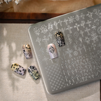 Cross Stamping Plate -Cross Nail Art for DIY Manicure Salon Design Supplies Tools