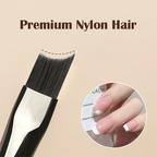 French Tip Nail Brush - Nail Art Design Tool for Beginners and Professionals, DIY Home Use