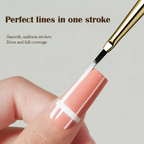 Plaid Nail Brush - Nail Art Design Tool for Beginners and Professionals, DIY Home Use