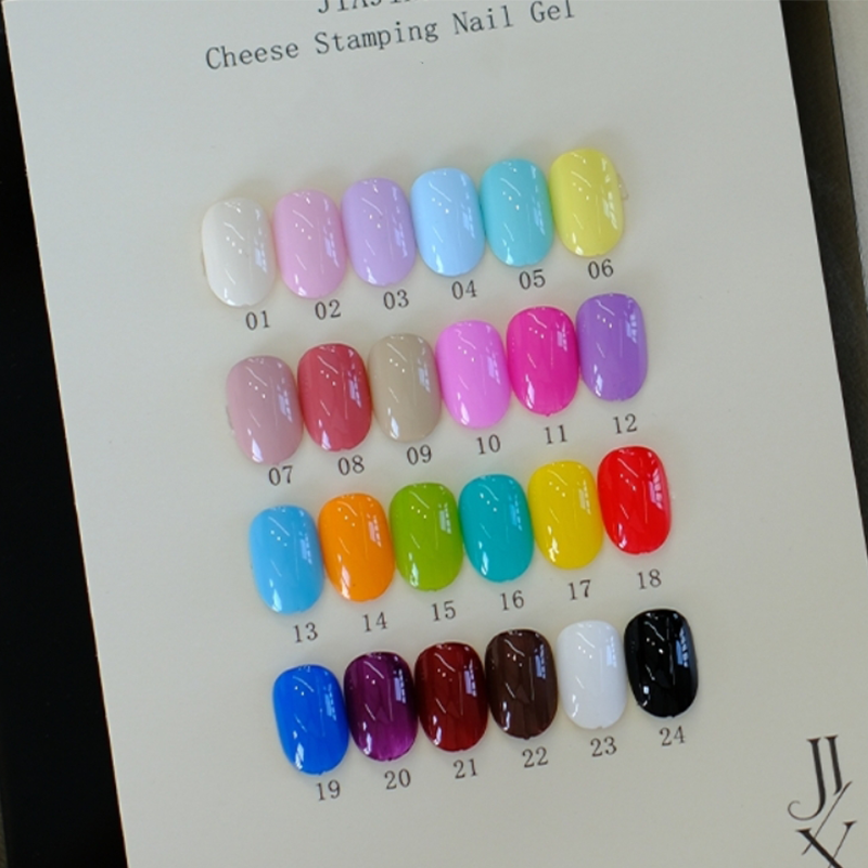 12/24 Colors Nail Gel Palette - Ombre Gradient Blush Blooming Stamping Painting Blending Colors Nail Gel for Beginners & Pros Salon Grade Finish DIY use