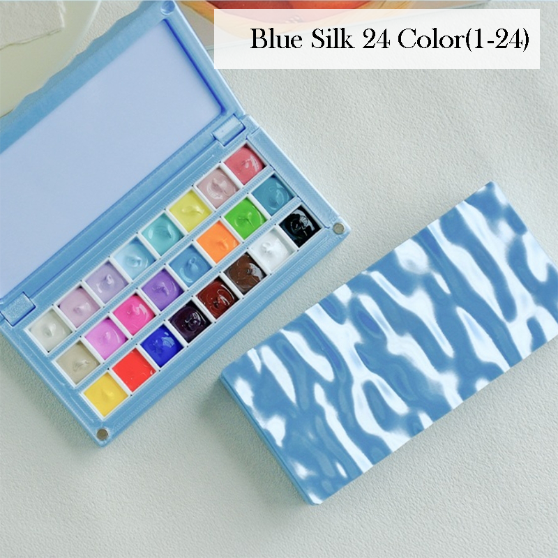 12/24 Colors Nail Gel Palette - Ombre Gradient Blush Blooming Stamping Painting Blending Colors Nail Gel for Beginners & Pros Salon Grade Finish DIY use