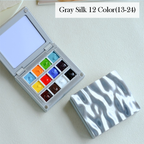 12/24 Colors Nail Gel Palette - Ombre Gradient Blush Blooming Stamping Painting Blending Colors Nail Gel for Beginners & Pros Salon Grade Finish DIY use