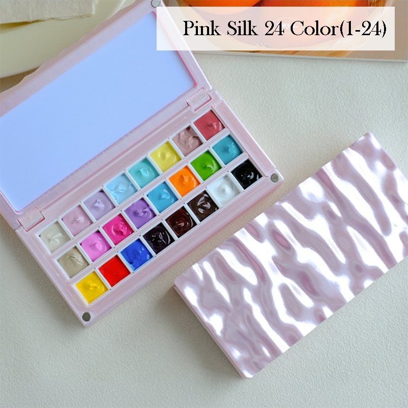 12/24 Colors Nail Gel Palette - Ombre Gradient Blush Blooming Stamping Painting Blending Colors Nail Gel for Beginners & Pros Salon Grade Finish DIY use
