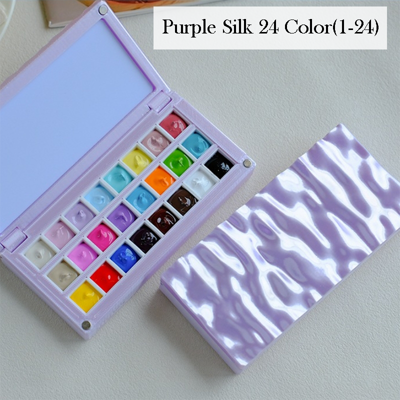 12/24 Colors Nail Gel Palette - Ombre Gradient Blush Blooming Stamping Painting Blending Colors Nail Gel for Beginners & Pros Salon Grade Finish DIY use