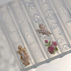 Angel Silicone Mold - 5D Nail Art Charm Sculpture Decoration Carving Templates for DIY Precise Pattern