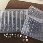 Cross Silicone Mold - 5D Nail Art Charm Sculpture Decoration Carving Templates for DIY Precise Pattern