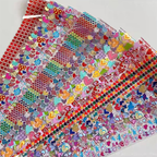 Heart Foil Transfer - 10 Rolls/1 Box Valentine's Day Nail Art Decals for DIY Decorations Supplies Design