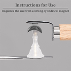 O-shaped Nail Magnet for Beginner Professional - Cosmic Black Pattern Designs Cat Eye Magnet Tool for Nail Art