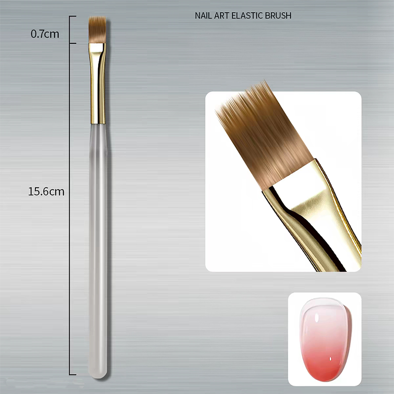 Ombre Nail Brush - Gradient Blending Nail Art Design Tool for Beginners and Professionals, DIY Home Use
