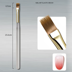 Ombre Nail Brush - Gradient Blending Nail Art Design Tool for Beginners and Professionals, DIY Home Use