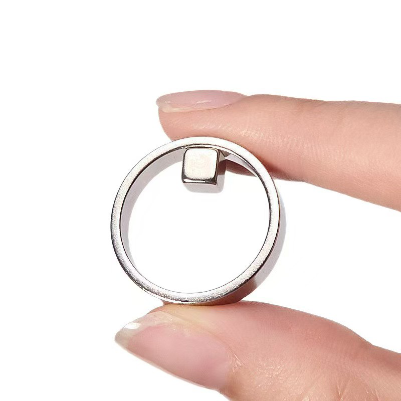 Ring Nail Magnet for Beginner Professional - Oval Effect Cat Eye Magnet Tool for Nail Art