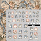 Animal Pattern Crystal Nail Transfer Stickers - Cute Classic Style Animal Patterns Self-adhesive Nail Decals Supplies for beginners easy DIY Manicure