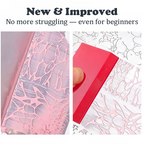 Scraper - Stamping Nail Art Design Tool for Beginners and Professionals, DIY Home Use