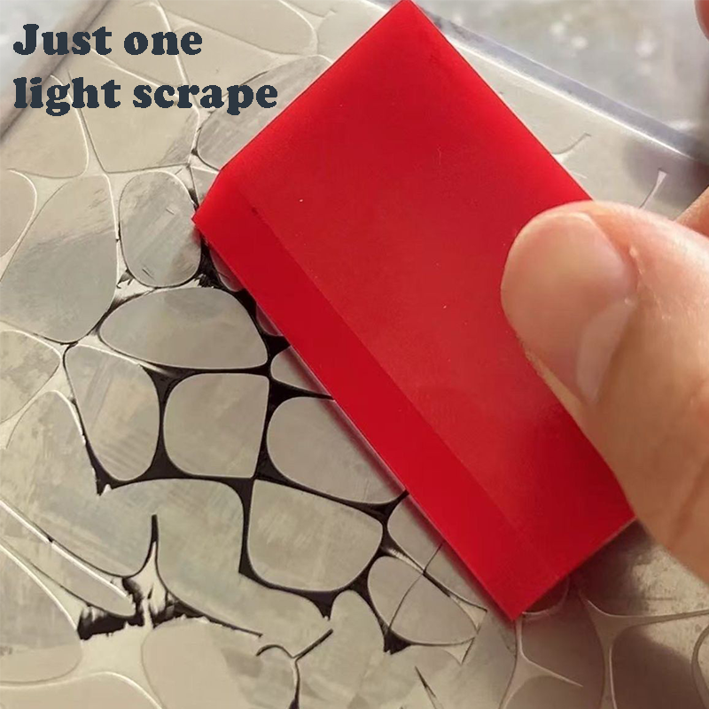 Scraper - Stamping Nail Art Design Tool for Beginners and Professionals, DIY Home Use
