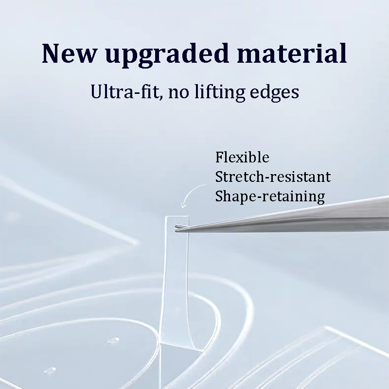 French Guide Stickers - Oval Round French Tip Classic Style for Short Medium Long Nail Length Self-adhesive Reusable Gel Airbrush Nail Stencils Decals Templates Supplies Vinyl for beginners easy DIY Manicure