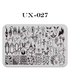 Halloween Stamping Plate -Halloween pattern collection Nail Art for DIY Manicure Salon Design Supplies Tools