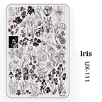 Floral Stamping Plate - Camellia Gardenia Orchid Iris Cute-style Nail Art for DIY Manicure Salon Design Supplies Tools