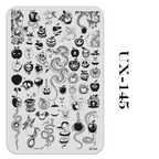 Halloween Stamping Plate -Halloween pattern collection Nail Art for DIY Manicure Salon Design Supplies Tools