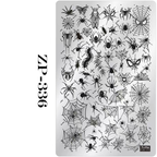 Halloween Stamping Plate -Halloween pattern collection Nail Art for DIY Manicure Salon Design Supplies Tools