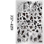 Background Stamping Plate - Gothic-style Background Nail Art for DIY Manicure Salon Design Supplies Tools