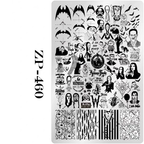 Halloween Stamping Plate -Halloween pattern collection Nail Art for DIY Manicure Salon Design Supplies Tools