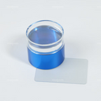 Stamper for Professional - High Tack Ultra Elastic 40mm Wider Lager Silicone with Cap, Aluminum Body, No Misplacement for Stamping DIY, French Tip