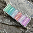 Macaron Metallic Foil Transfer - Nail Art Decals for DIY Decorations Supplies Design